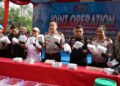 Kapolri Ungkap Kronologi Lab Sabu Internasional di Pidie, Barang Bukti Capai 1,2 Ton