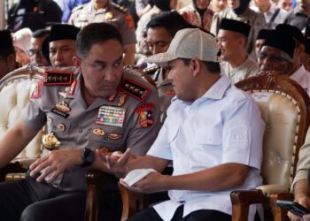 Dampingi Kapolri di Pidie, Dek Fadh Dukung Pemberantasan Narkoba di Aceh